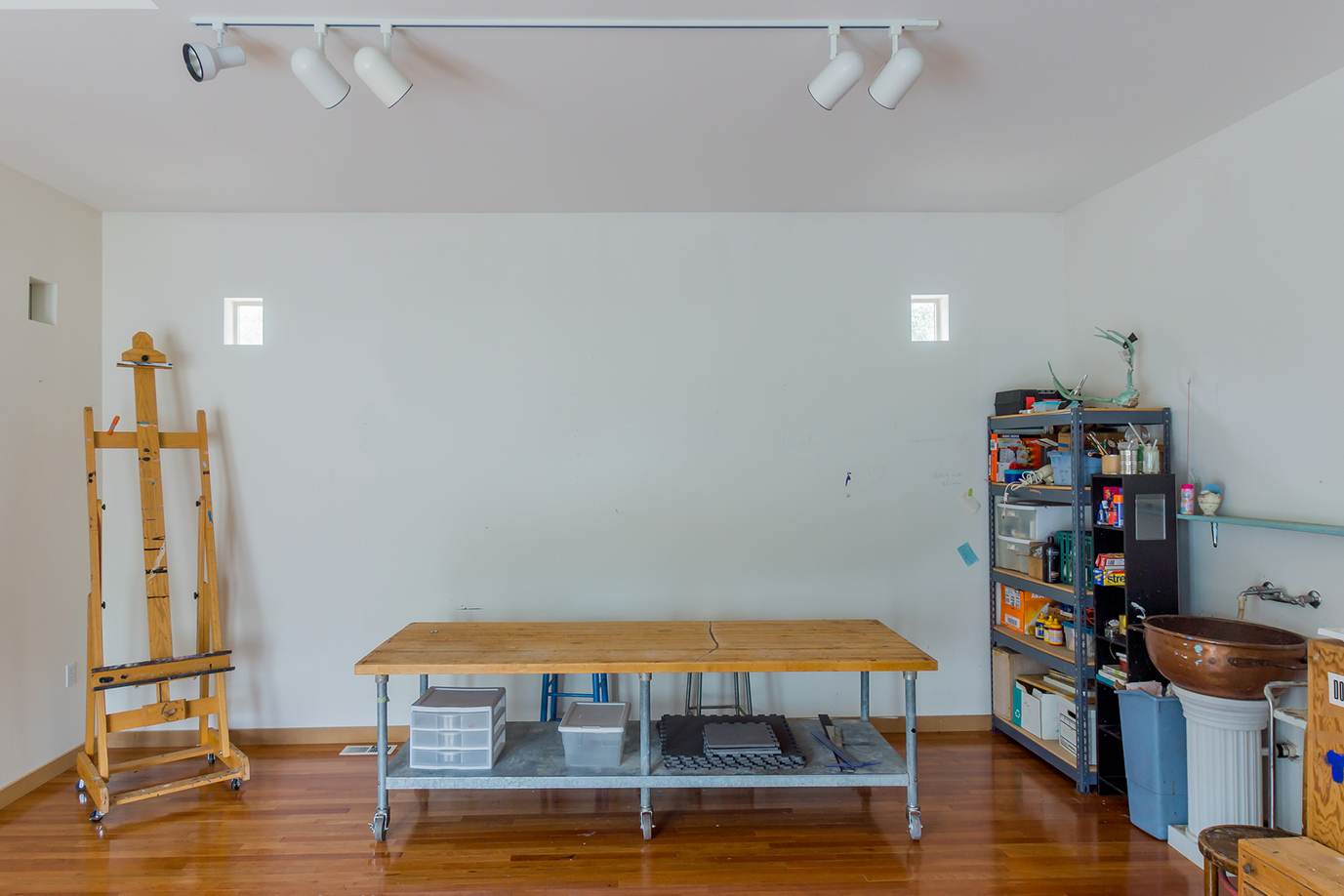 A view of the studio at Surel's Place